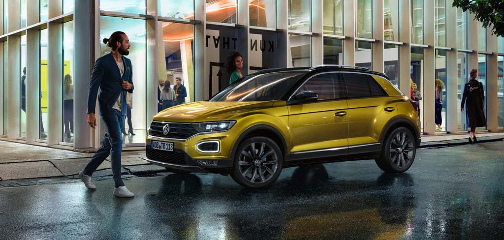 Design που μαγνητίζει. Το νέο T-Roc κάνει αισθητή την παρουσία του.
