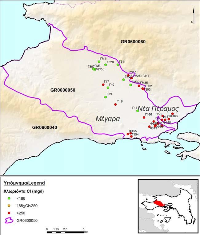 Σχ.8-19 : Χάρτης συγκέντρωσης