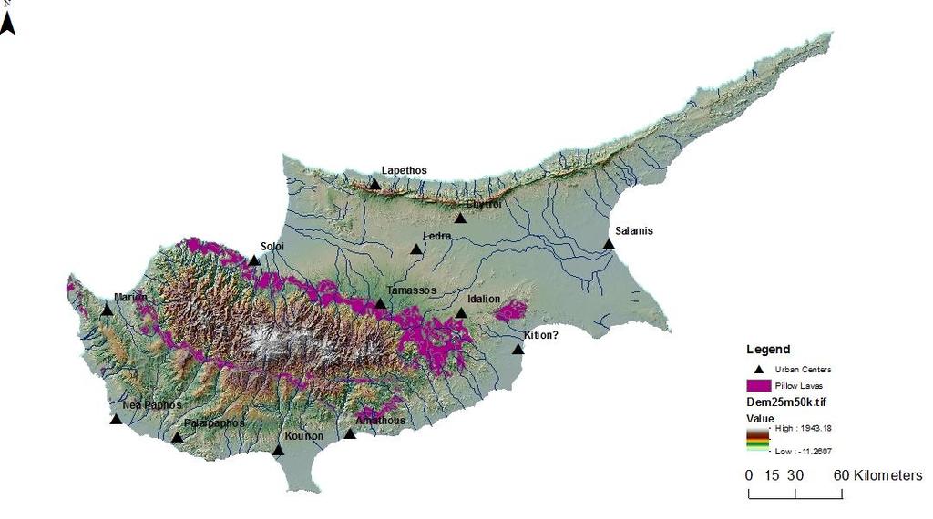 Ψηφιακά δεδομένα Τμήμα Γεωλογικής Επισκόπησης, Τμήμα