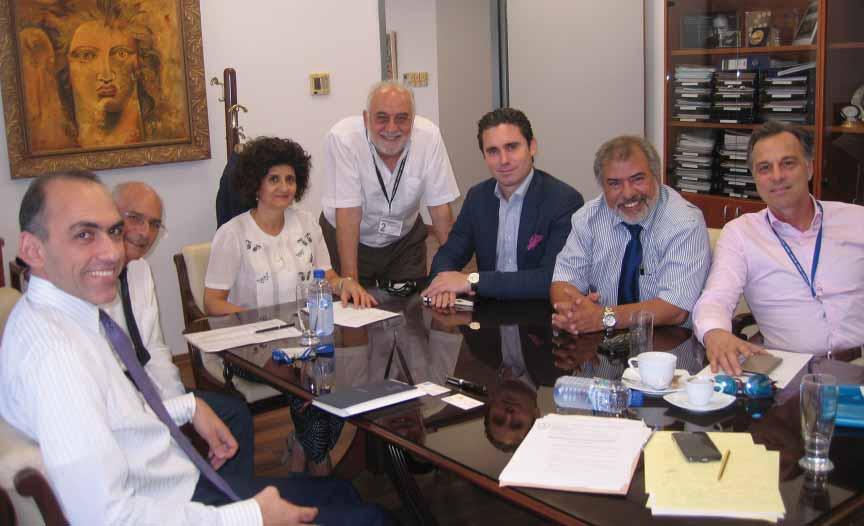 Τα προβλήματα και τις προοπτικές της κυπριακής οικονομίας συζήτησε αντιπροσωπεία του ΕΒΕΑ με τον Υπουργό Οικονομικών κ.