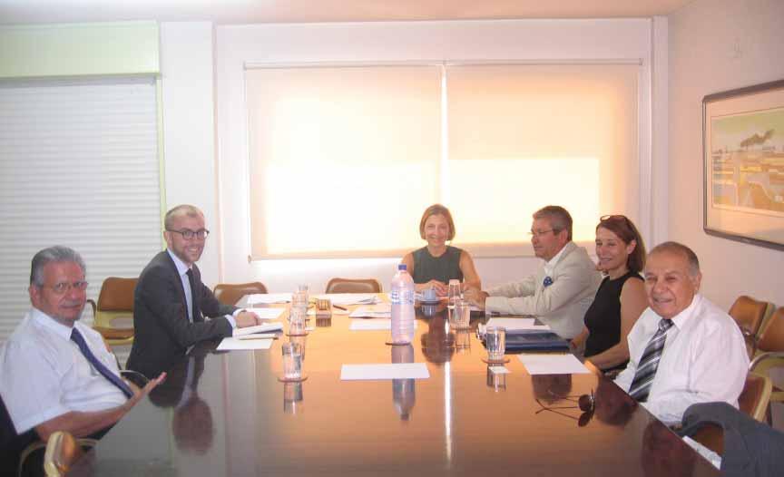 Το ΕΒΕΑ επισκέφθηκε ο Εμπορικός Ακόλουθος της Γαλλίας κ. Siproudhis στην Κύπρο σβείας στην Κύπρο, κ.