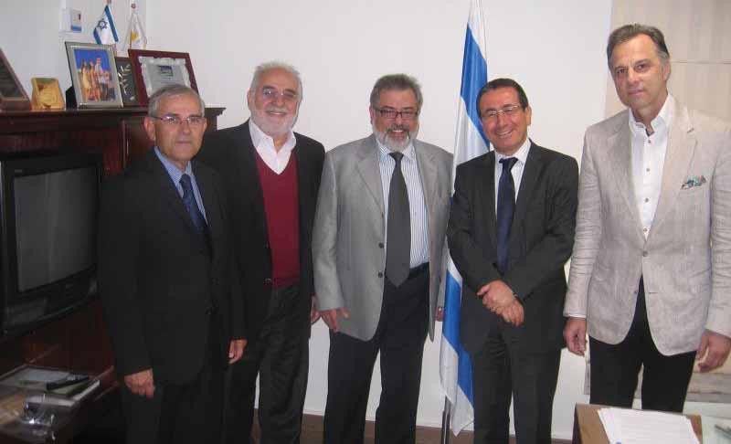 Οι επιχειρηματικές σχέσεις μεταξύ Κύπρου και Ισραήλ ήταν στο επίκεντρο της συνάντησης του ΕΒΕΑ με τον Πρέσβη του Ισραήλ κ.