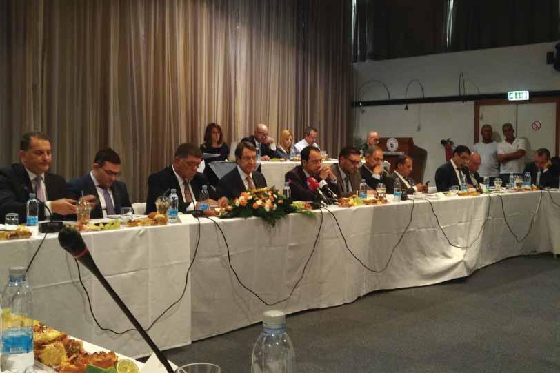 Ο Πρόεδρος της Κυπριακής Δημοκρατίας συναντήθηκε με φορείς της επαρχίας Αμμοχώστου Περιφερειακή Ανάπτυξη Κατά τη διάρκεια της τριετίας 2014-2017, το ΕΒΕΑ πραγματοποίησε πολλές επαφές με τους