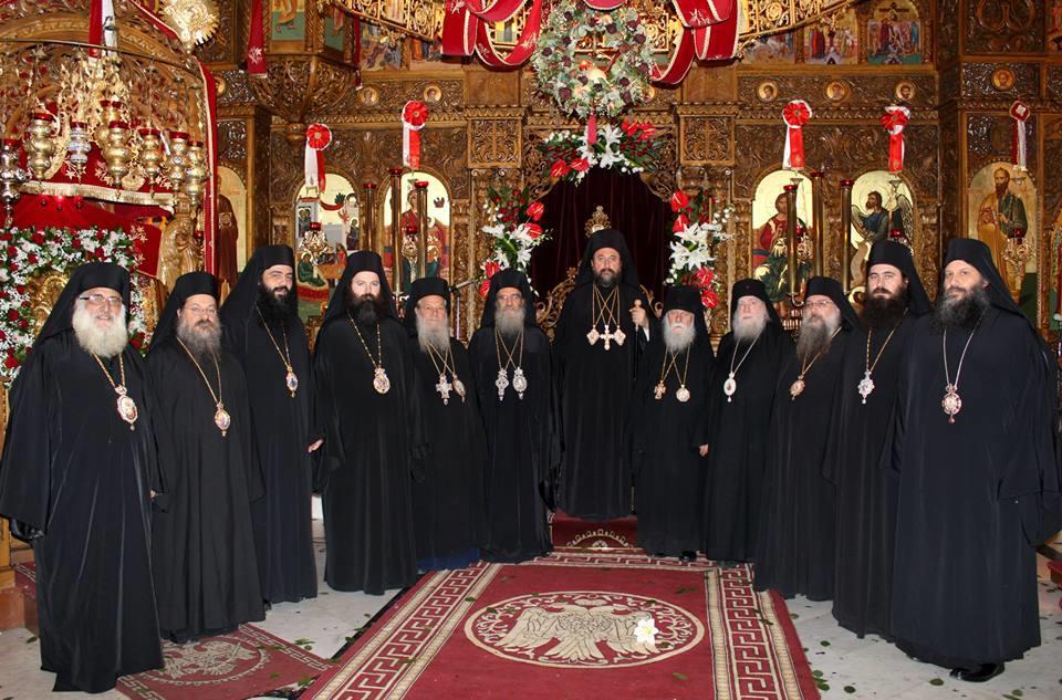 HIERARCHICAL CONSECRATIONS IN GREECE ΑΡΧΙΕΡΑΤΙΚΑΙ ΧΕΙΡΟΤΟΝΙΑΙ ΕΙΣ ΤΗΝ ΕΛΛΑΔΑ The Holy Orthodox Church in North America is in full communion with the Church of the True Orthodox Christians of Greece