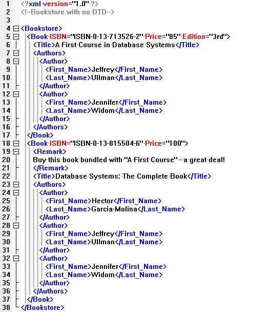 XML (extensible Markup Language) XML είναι μια γλώσσα σήμανσης (markup language) που ορίζει κανόνες για την κωδικοποίηση