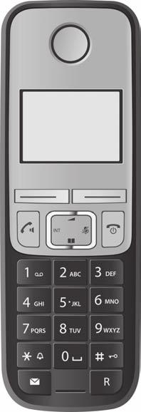 نمایشگر روی گوشی: فشار دادن یک دکمه عملکردی که باالی آن دکمه بر روی صفحه نمایش نشان داده شده است را راه اندازی می کند.