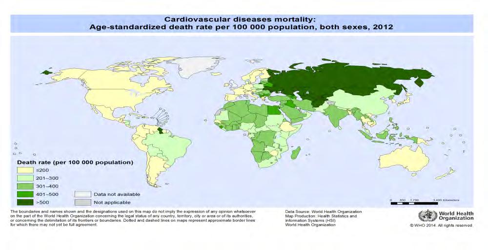 Πηγή: Υγειονομικός χάρτης 4 Δείκτης θανάτων από ασθένειες του
