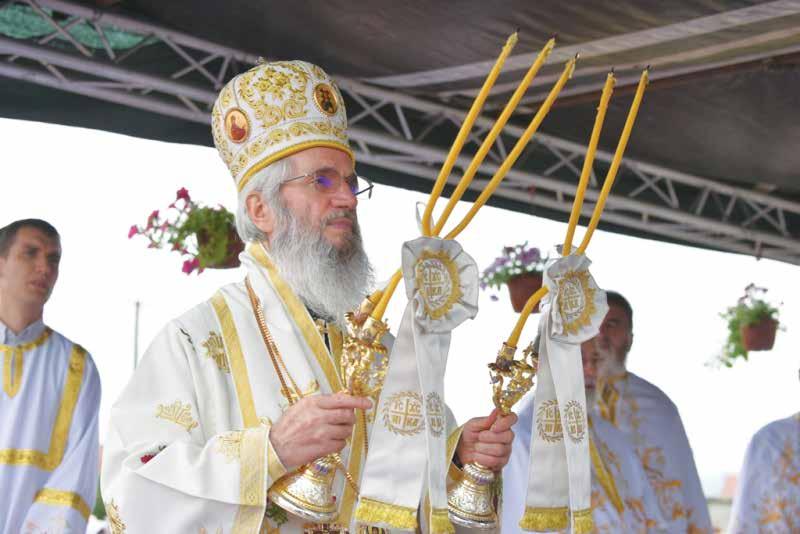 У недељу 29. маја, Епископ шумадијски Г. Јован је, у крагујевачком насељу Илићево (некада познатом као старо село Мечковац), благоизволео да изврши освећење храма посвећеног Светом апостолу Томи.