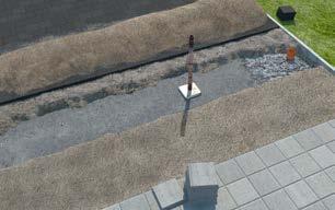 Patul de beton trebuie să aibă o dimensiune minimă de 5 cm