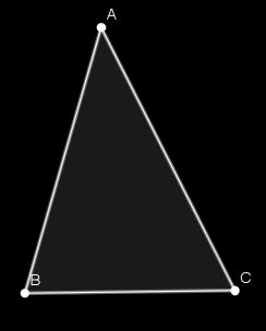 Triunghi dreptunghic triunghiul care are un unghi drept (9 ) Proprietati: 1) B C ) [D] bisectoarea unghiului de