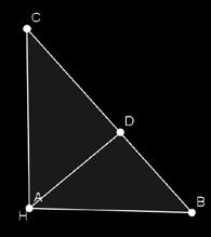 este ortocentrul triunghiului (H) b) Mediana segmentul determinat de un vârf al