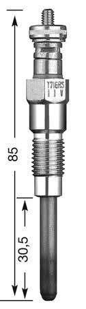 SERIES OF GLOW PLUG (ACTUAL SIZE) Y-716