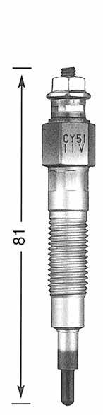 25 12 Hex 11 V CY 55 M 10 x 1.