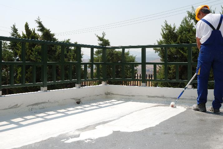 Hydrostop Τοποθέση Roof, & υαλοπλέγμας εγκιβωτισμός εντός DS-4160.