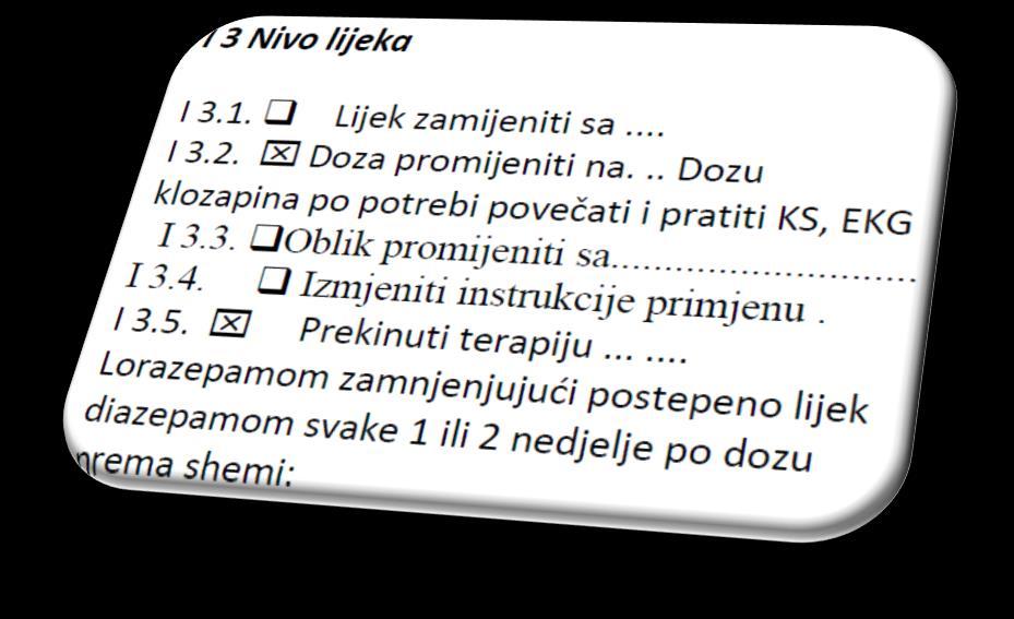Озбиљни нежељени догађаји забиљежени су приликом истовремене употребе бензодиазепина и клозапина (узрочно-посљедична веза није