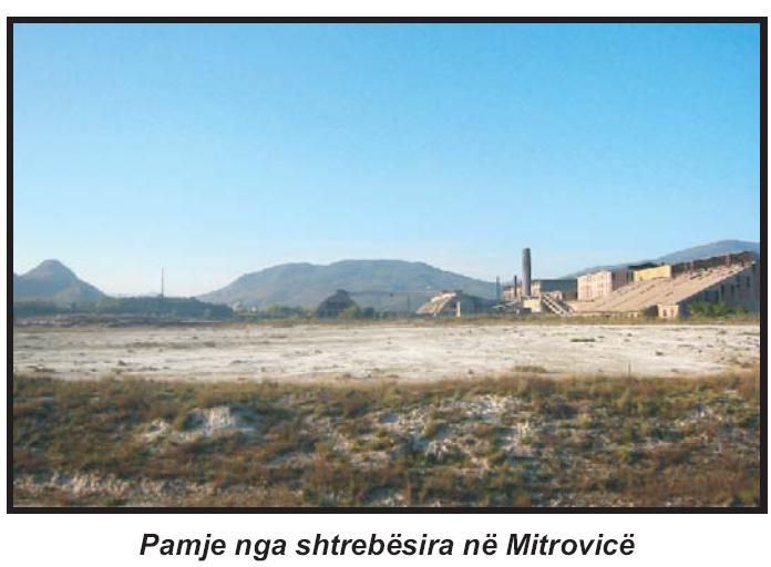 Foto 2. Deponia në Kompleksin Industrial Parkun Industrial në Mitrovicë e përbëjnë Industria e Baterive, Metalurgjia e Zinkut dhe Industria Kimike.