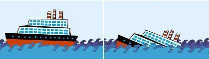 δ) Δείγματα εικόνων για τη συνθήκη των μαρκαρισμένων αναιτιατικών: Εικόνα 7: Ο συμμετέχοντας βλέπει ένα καράβι να πλέει σε ένα υδάτινο σώμα.