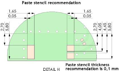 W3001 Antenna Solder resist