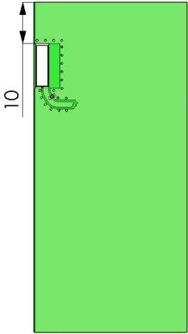 Our test PWB size is 37 x 80 mm, other sized boards can be