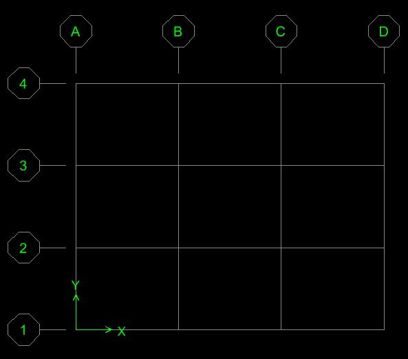 - Spacing in X Direction: Khoảng cách 2 đường lưới theo phương X.