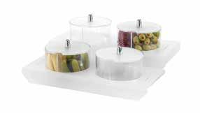 organizer toppings με σατινέ ακρυλική βάση TOPPINGS organizers