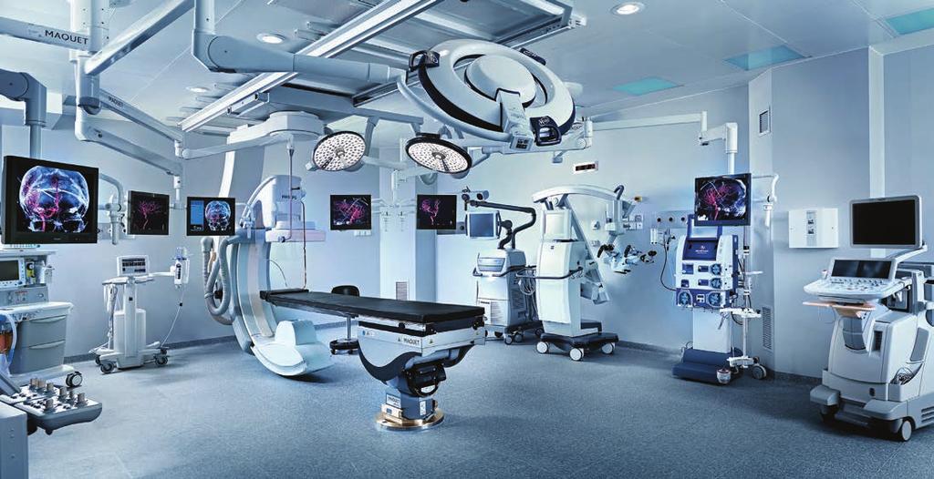 Ετήσιος Απολογισμός 2016 39 Υβριδικό Χειρουργείο μής του Θεραπευτηρίου (ακτινοθεραπευτική ογκολογία, gamma knife, υβριδικό χειρουργείο, τα καινοτόμα απεικονιστικά 