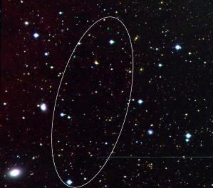 slika 5 Sliku su napravili astronomi sa Univerziteta Kardif (Cardiff Universiy)/The Isaac Newton Telescope Godine 2006.