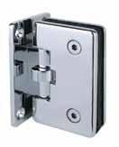 πλάτος φύλλου: 900mm Σατινέ (SSS) Glass-Wall Hinge Adjustable Max