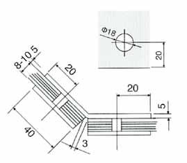 Material: Zink Τακάκι (Ταφ) Μέγ.