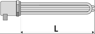 3.6. Elementul electric de încălzire Boilerele pot fi echipate suplimentar cu elemente electrice de încălzire cu racordul de 1 ½ şi de pueterea: 3000W/230V; 4500W/230V; 6000W/230V; 7500W/400V.