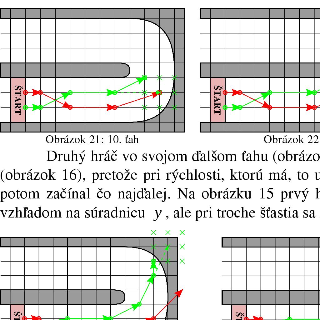 súradnica sa zväčšila, druhá zmenšila.