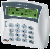 osvijetljena tipkovnica sa ugrađenim RFID čitačem - Displej podržava jezike prema programu sustava - LCD displej sa 32 znaka - Podržava PIMA SecuBUS (nadgledani bus tipkovnice) ALARMNA OPREMA -