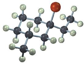 Προσδιορίστε τα και υποδείξτε τους δεσμούς - του καρβοκατιόντος που ευθυγραμμίζονται λόγω υπερσυζυγιακού φαινομένου με το κενό τροχιακό p του θετικά φορτισμένου άνθρακα.