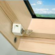 - Možna je namestitev na vsa strešna okna na spodnjem delu okenskega okvirja.