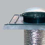 SLT - Strešni element: kupola, - gibljiva cev iz svetlečega poliestra - potrebna ustrezna obroba glede na vrsto kritine SF_-L - Strešni element: pravokotna lina z varnostnim 4 mm steklom (skladno s