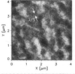 3h) Mikroskopija termičkom silom (Termic Force Microscopy-TFM) Pretražni termički mikroskop skenira površinu s termočlankom i mjeri lokalne promjene u temperaturi površine. Slika 3.3-12 Slika 3.