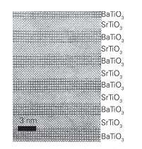 Rasm e 25.25. Qattiqligi uyqori kristallar SrTiO 3 /BaTiO3 misolida. (Reprinted from D. G.Schlom,et al., Oxide nano-engineering using MBE.Mater. Sci. Eng.