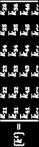 56 (i) 23 24 25 64 (m) 65 (m) 66 (m) (m) (m) 0 31 32 33 34 35 (m) (m) (m) k k 0 k 41 42 43 (m) (m) (m) (m) 0 51 52 53 kk (m) (m) (m) k k 0 k 61 62 63 (N + 1) k k k k 0 k k 0 0 0 0 41 42 43 (N + 2) 0