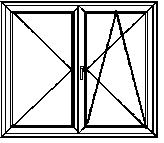 În funcţie de sensul de deschidere al uşilor, acestea pot fi: - cu deschidere interioară - cu deschidere exterioară - cu