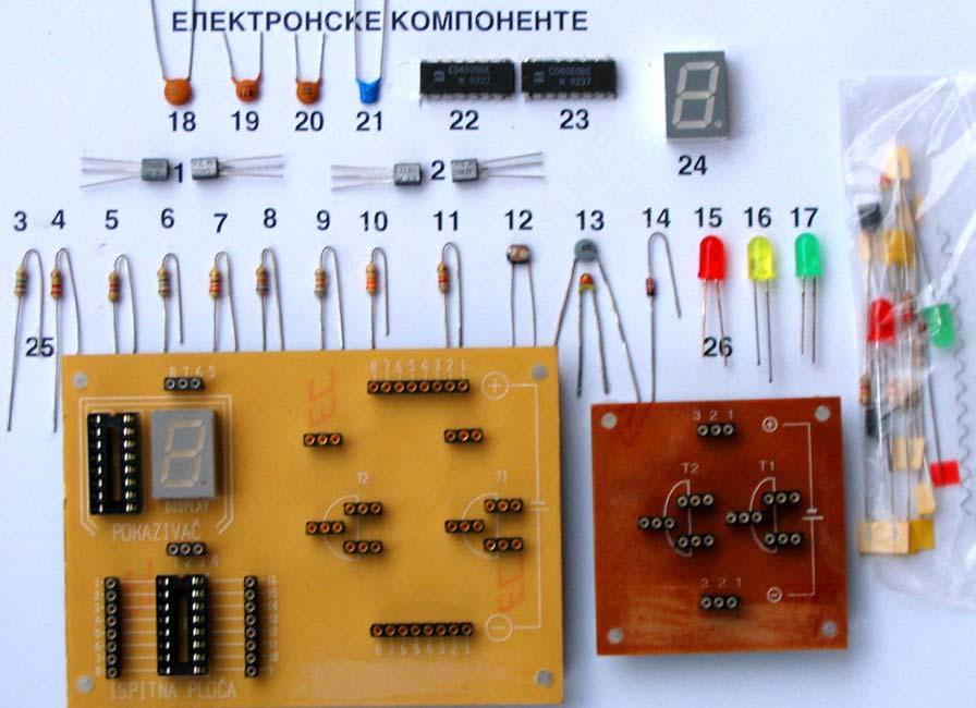 ДЕ- 4 ПАСИВНЕ ЕЛЕКТРОНСКЕ КОМПОНЕНТЕ Дакле, пасивне електронске компоненте су оне за које при прикључивању на једносмерни или наизменични напон важи Омов закон и у њих се убрајају: батерије,