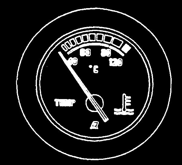 β Στροφόμετρο Εμφανίζει τις στροφές του κινητήρα ανά λεπτό (RPM).