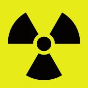 Perigo de radiación ionizante Raios X: é semellante á radiación gamma pero prodúcese artifi cialmente nun tubo de baleiro a partir dun material que non ten radiactividade propia, polo que é fácil de