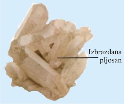 Uslovi da bi materija bila mineral: Homogeni sastav [kvarc: 46.73% Si, 53.