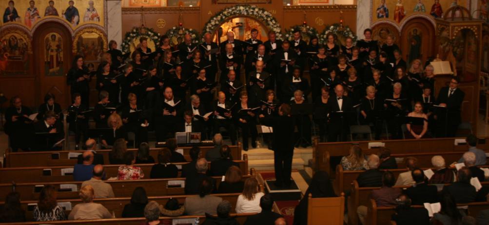 The Arcadian Chorale - Friday, October 27, 2017 Maestra Marina