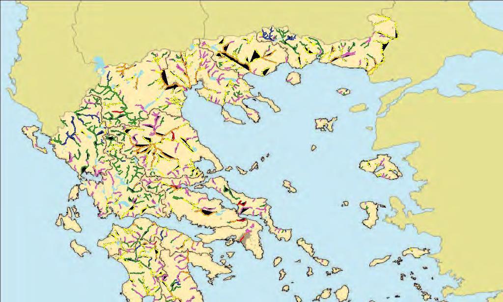 Η κατάσταση των ποταμών στη χώρα είναι καλύτερη από το μέσο όρο της Ευρωπαϊκής Ένωσης, αλλά