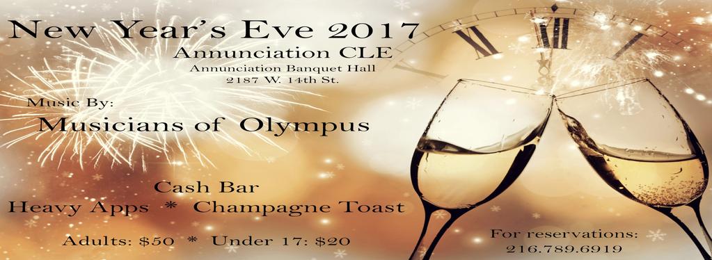 Chios Society Dinner / Dance November 11th 6:30 p.m. Banquet at Annunciation Cleveland. Call Koula 440.537.0719, Kostas Sevastos 216.513.7898, or Kostas Almiroudis 216.970.
