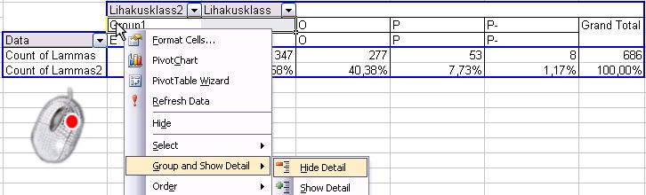 (moodustada uus grupp vähemalt