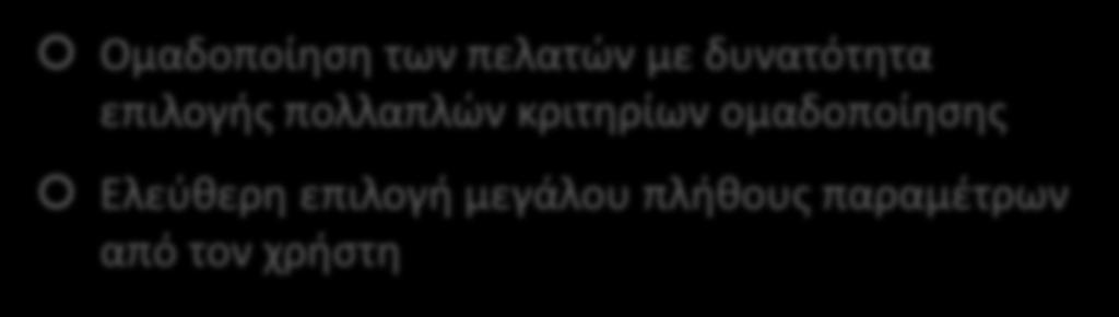 πολλαπλών κριτηρίων ομαδοποίησης Ελεύθερη