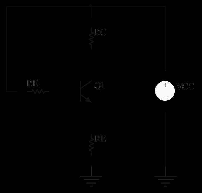 R 1 + R 2 = V CC V BB 12 0.6 = = 114 kω. I BBBB 0.1 10 3 Tako da vrednost otpornosti potenciometra treba da bude: R 2 = 114 k 11.4 k = 102.6 kω.