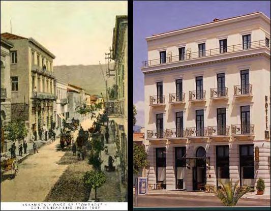 Το ιστορικό ξενοδοχείο Πανελλήνιο το 1907 και